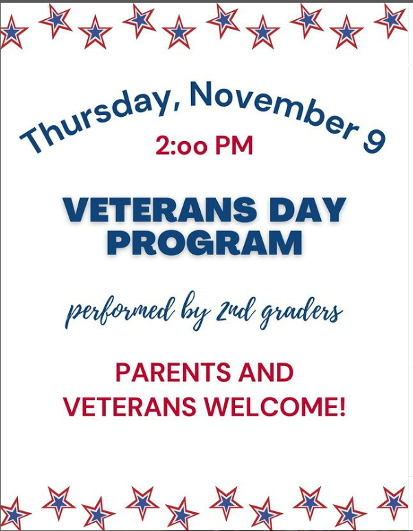  Veterans Day Program